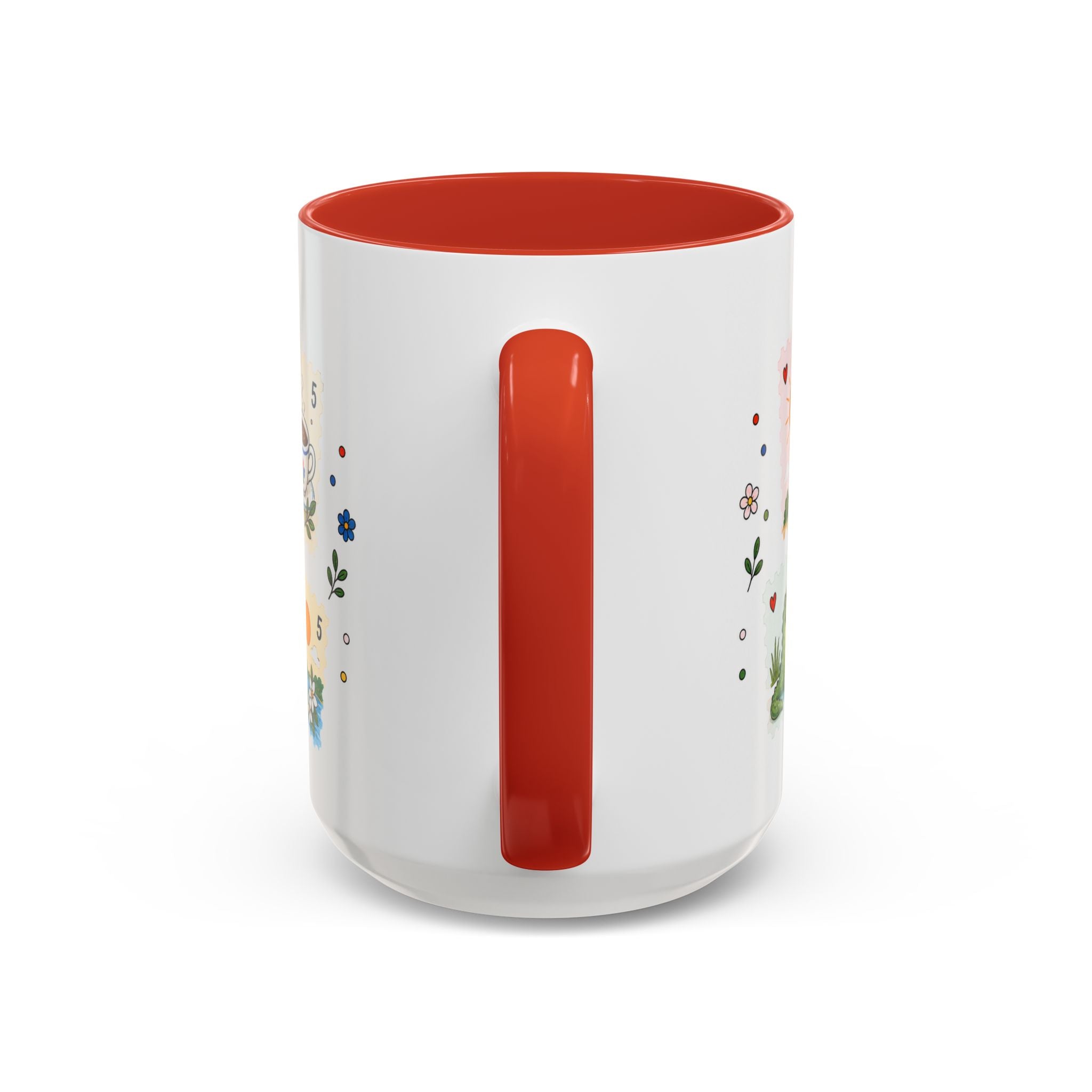 Orlando Coffee Mug | Postage Stamp Collage Mug | Travel Souvenir Accent Cup 11oz 15oz
