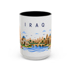 Iraq Coffee Mug | Travel Souvenir Accent Mug | Place Gift Ceramic Cup 11oz 15oz