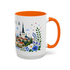 Estonia Coffee Mug | Travel Souvenir Accent Mug | Place Gift Ceramic Cup 11oz 15oz