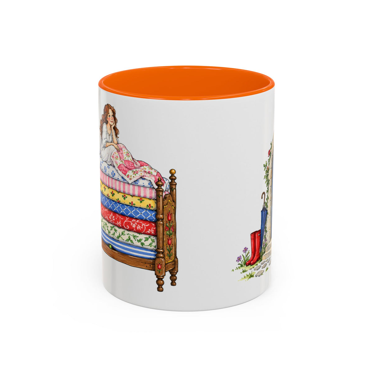 The Princess and the Pea Mug | Storybook Fairy Tale Accent Coffee Mug | EveryLegend