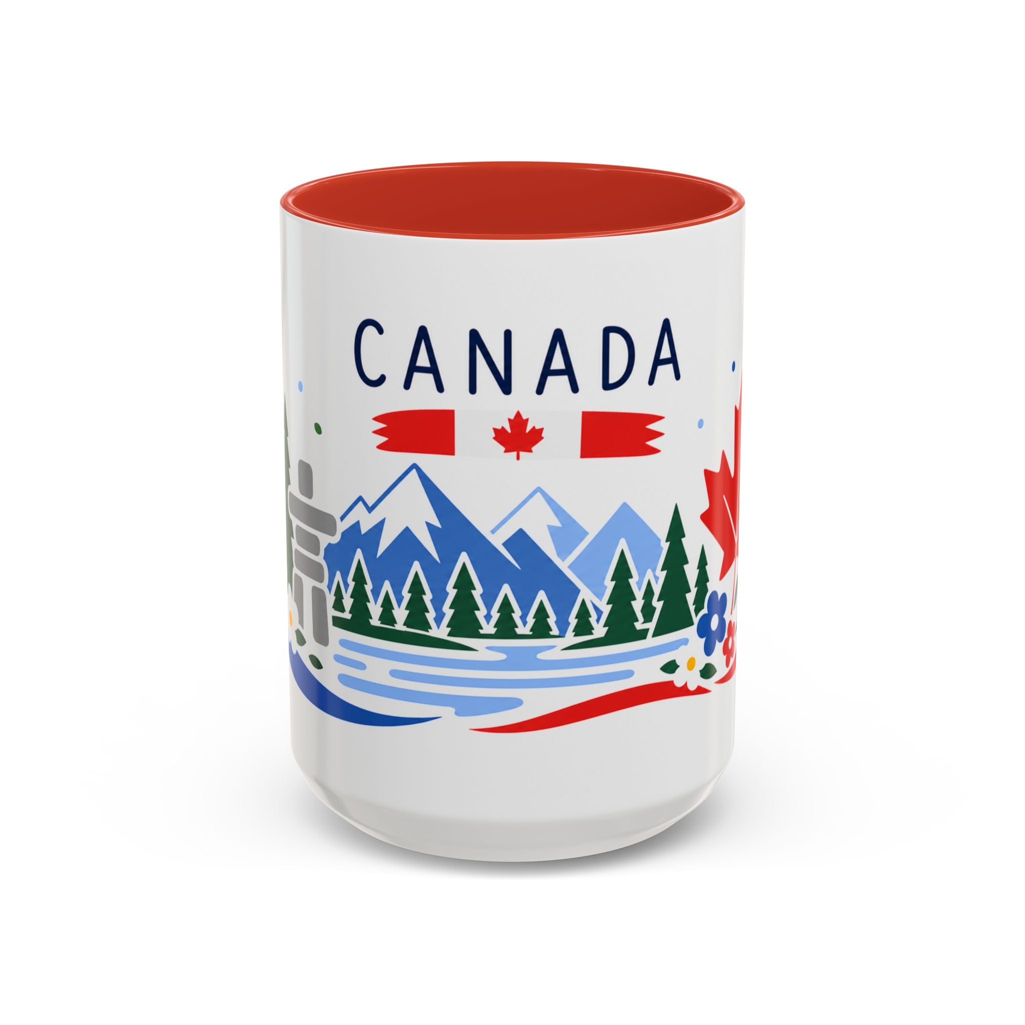 Canada Coffee Mug | Travel Souvenir Accent Mug | Country Gift Ceramic Cup 11oz 15oz