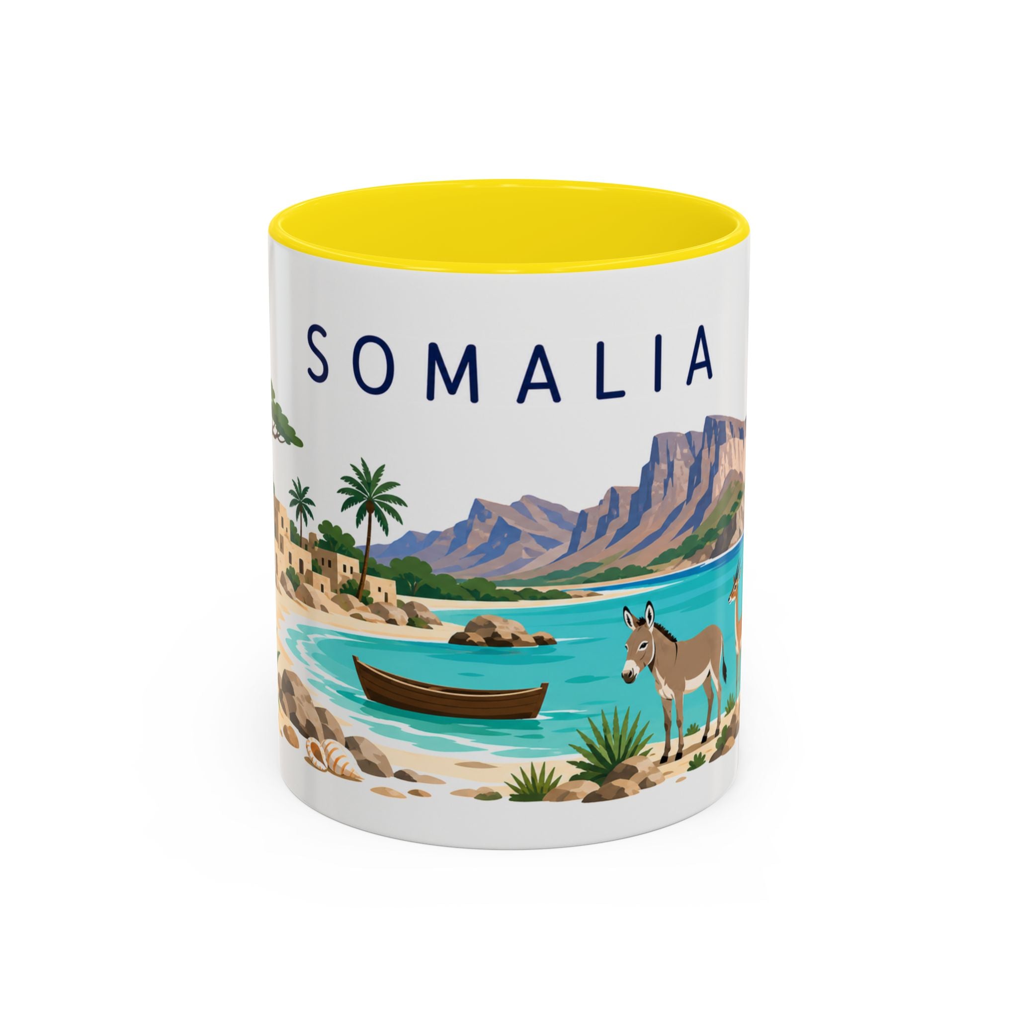 Somalia Coffee Mug | Travel Souvenir Accent Mug | Country Gift Ceramic Cup 11oz 15oz