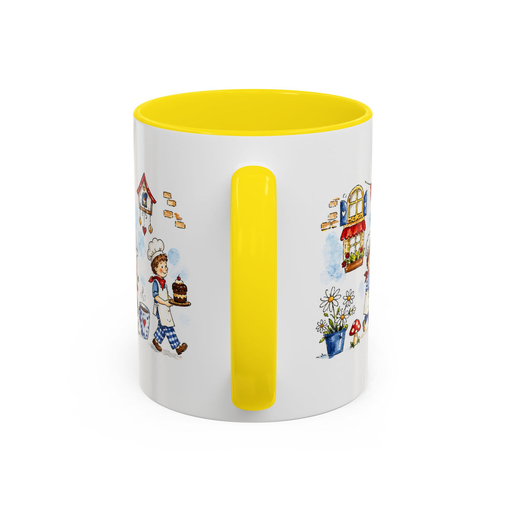 Cozy Bakery Village Mug | Storybook Pastry Accent Coffee Mug | EveryLegend