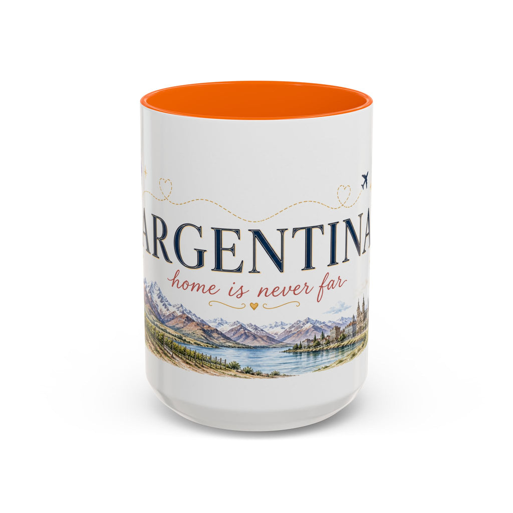 Argentina Home Country Mug | Moving Away Gift | Long Distance Friendship | 11 oz 15 oz Accent Mug