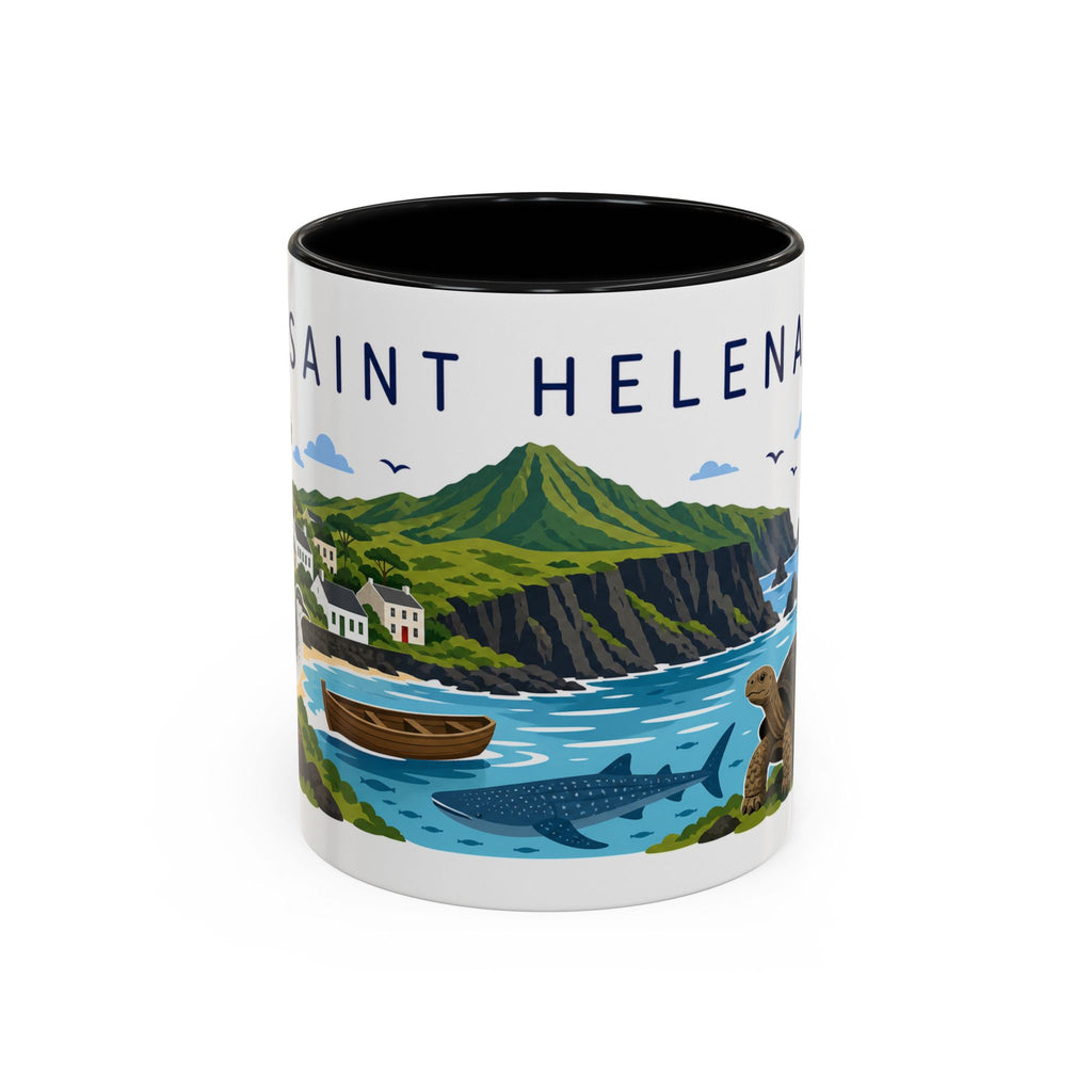 Saint Helena Coffee Mug | Travel Souvenir Accent Mug | Country Gift Ceramic Cup 11oz 15oz
