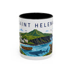 Saint Helena Coffee Mug | Travel Souvenir Accent Mug | Country Gift Ceramic Cup 11oz 15oz