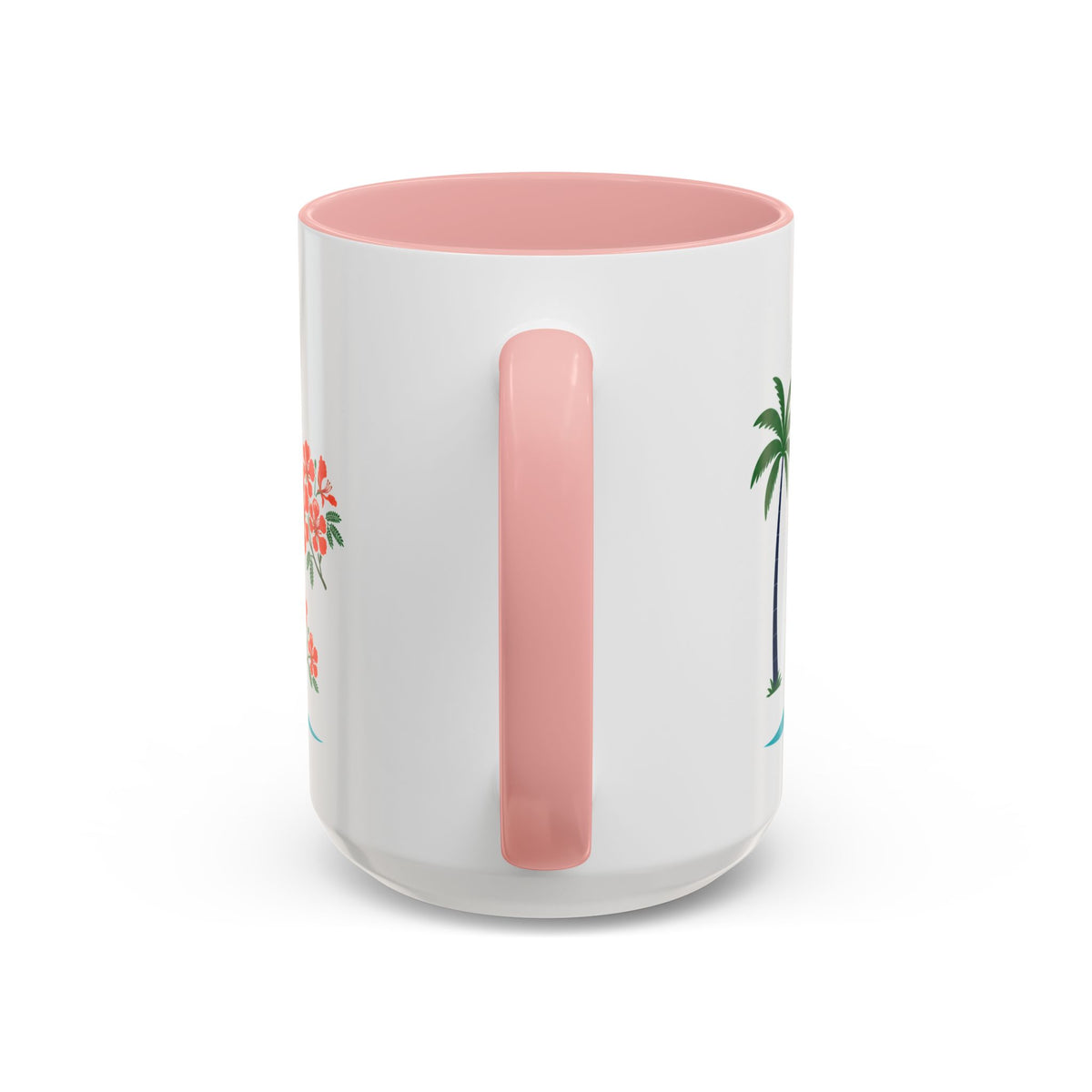 Miami Coffee Mug | United States Travel Souvenir | Porcelain Decal City Gift | 11oz 15oz Accent Mug