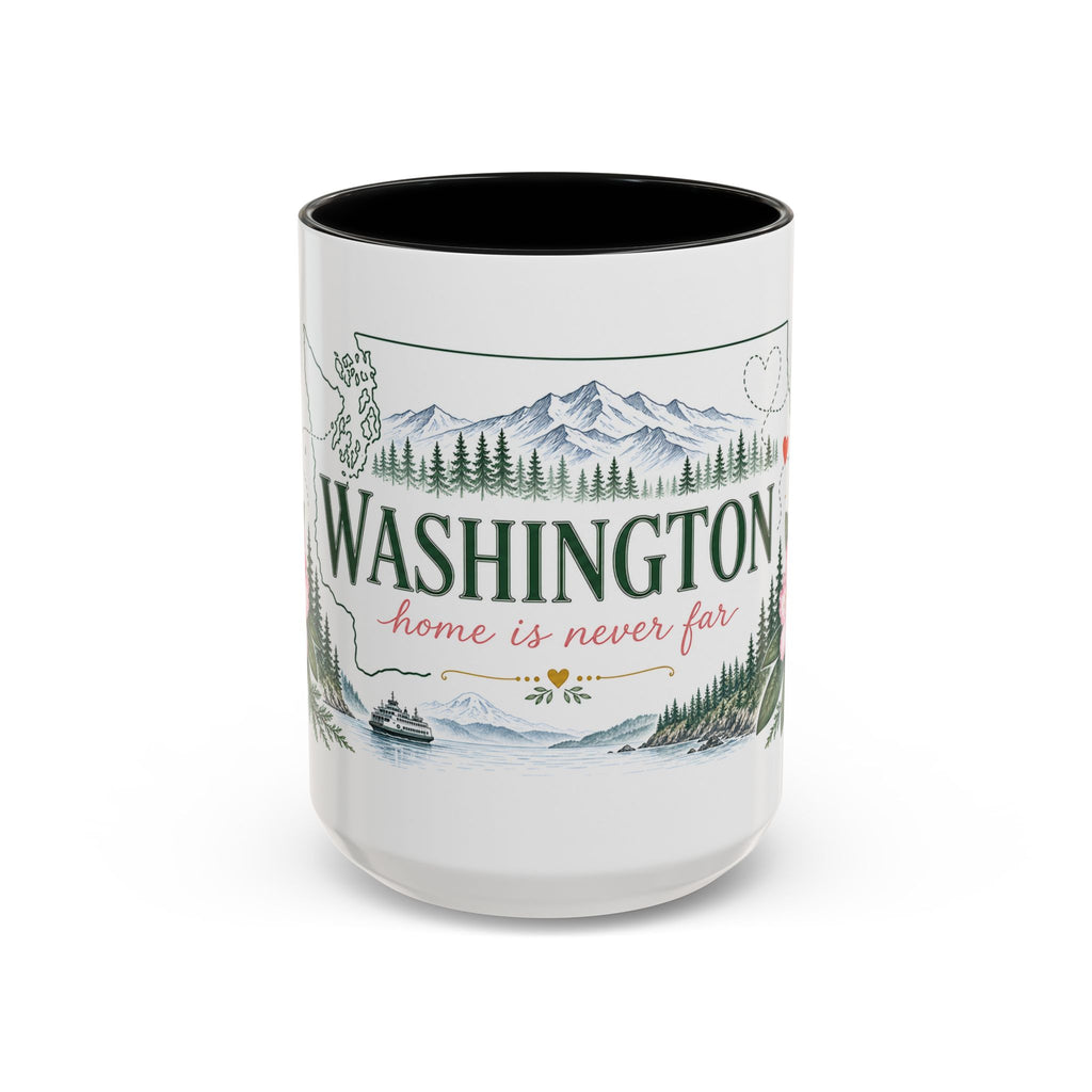 Washington State Map Mug | Moving Away, Homesick, Long Distance Friendship Gift