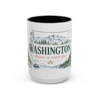 Washington State Map Mug | Moving Away, Homesick, Long Distance Friendship Gift