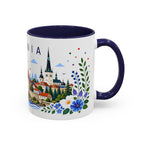 Estonia Coffee Mug | Travel Souvenir Accent Mug | Place Gift Ceramic Cup 11oz 15oz