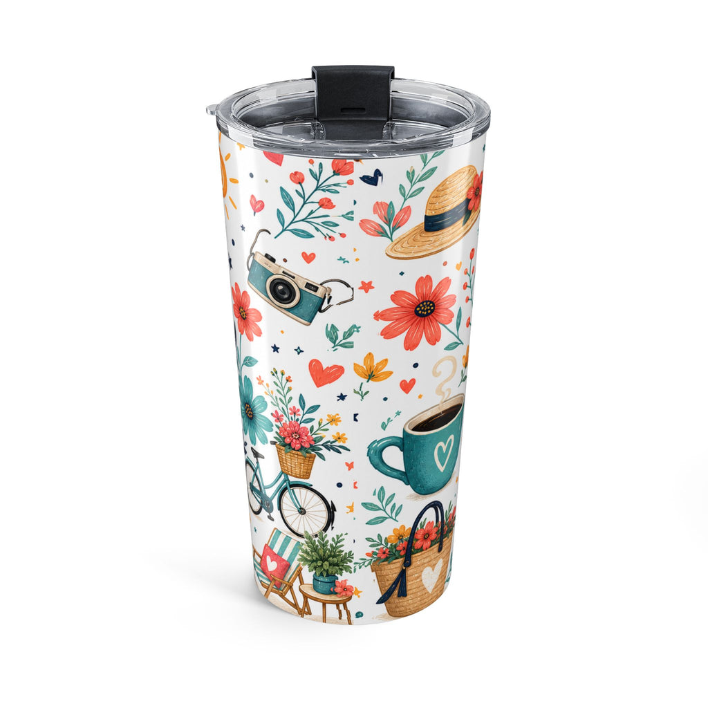 Retired and Fabulous 20oz Tumbler | Bright Retirement Gift | Insulated Stainless Steel Travel Cup