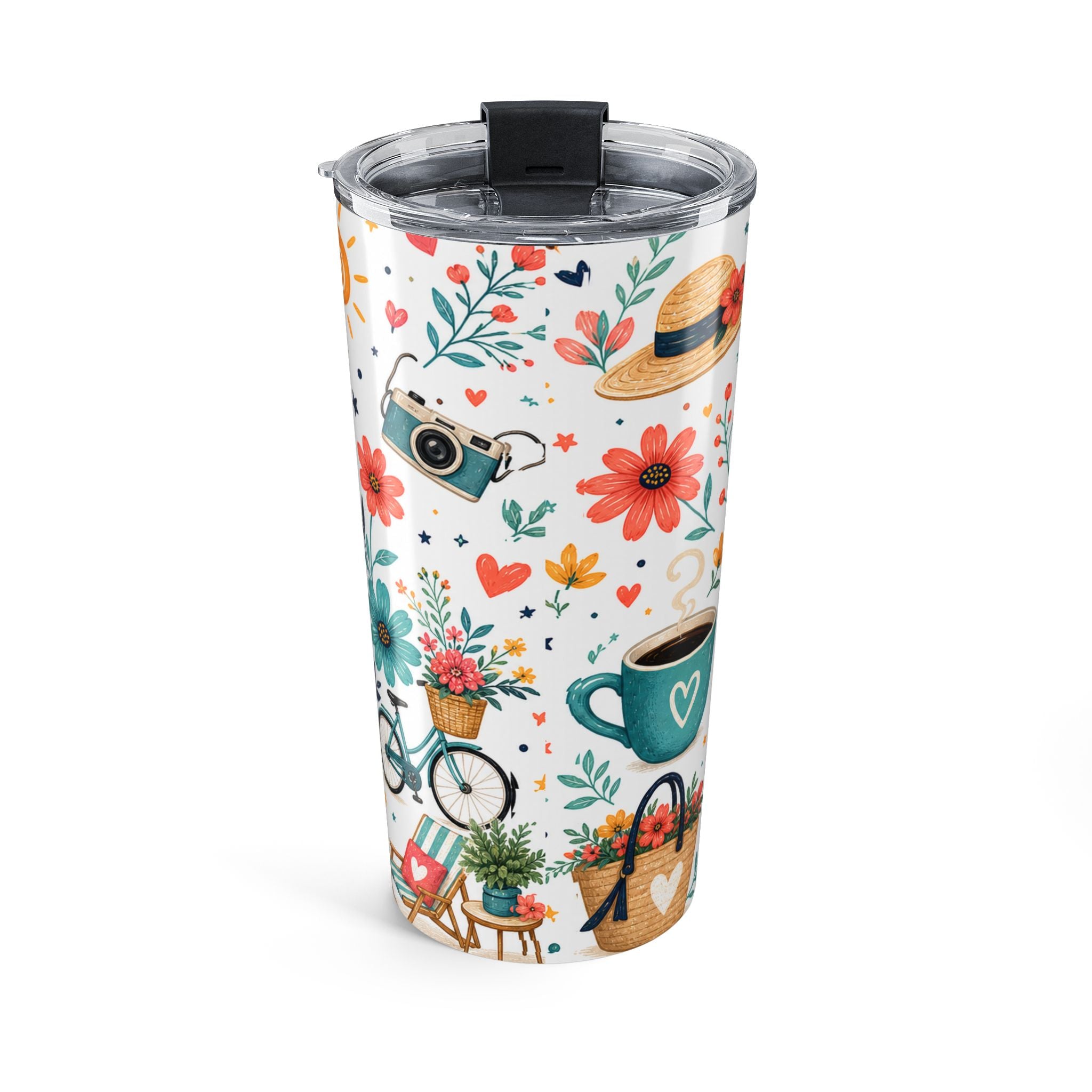 Retired and Fabulous 20oz Tumbler | Bright Retirement Gift | Insulated Stainless Steel Travel Cup