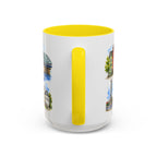 Cologne Illustrated Travel Mug | City Souvenir Accent Coffee Mug | 11oz 15oz Ceramic Cup