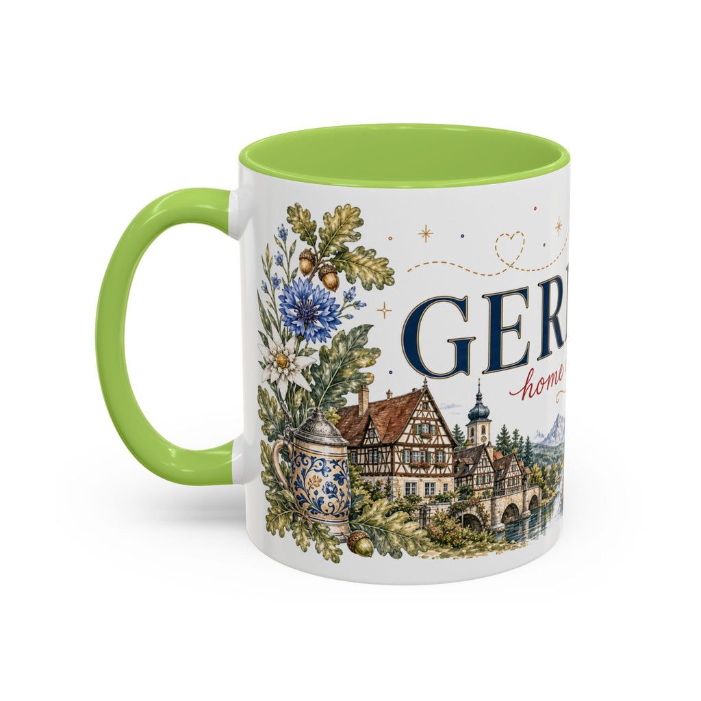 Germany Home Country Mug | Moving Away Gift | Long Distance Friendship | 11 oz 15 oz Accent Mug