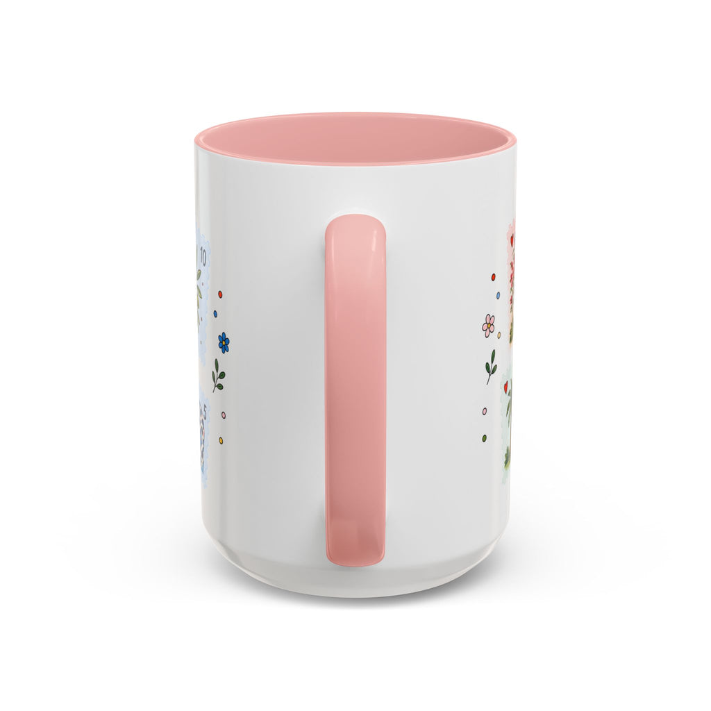 Tunis Coffee Mug | Postage Stamp Collage Mug | Travel Souvenir Accent Cup 11oz 15oz