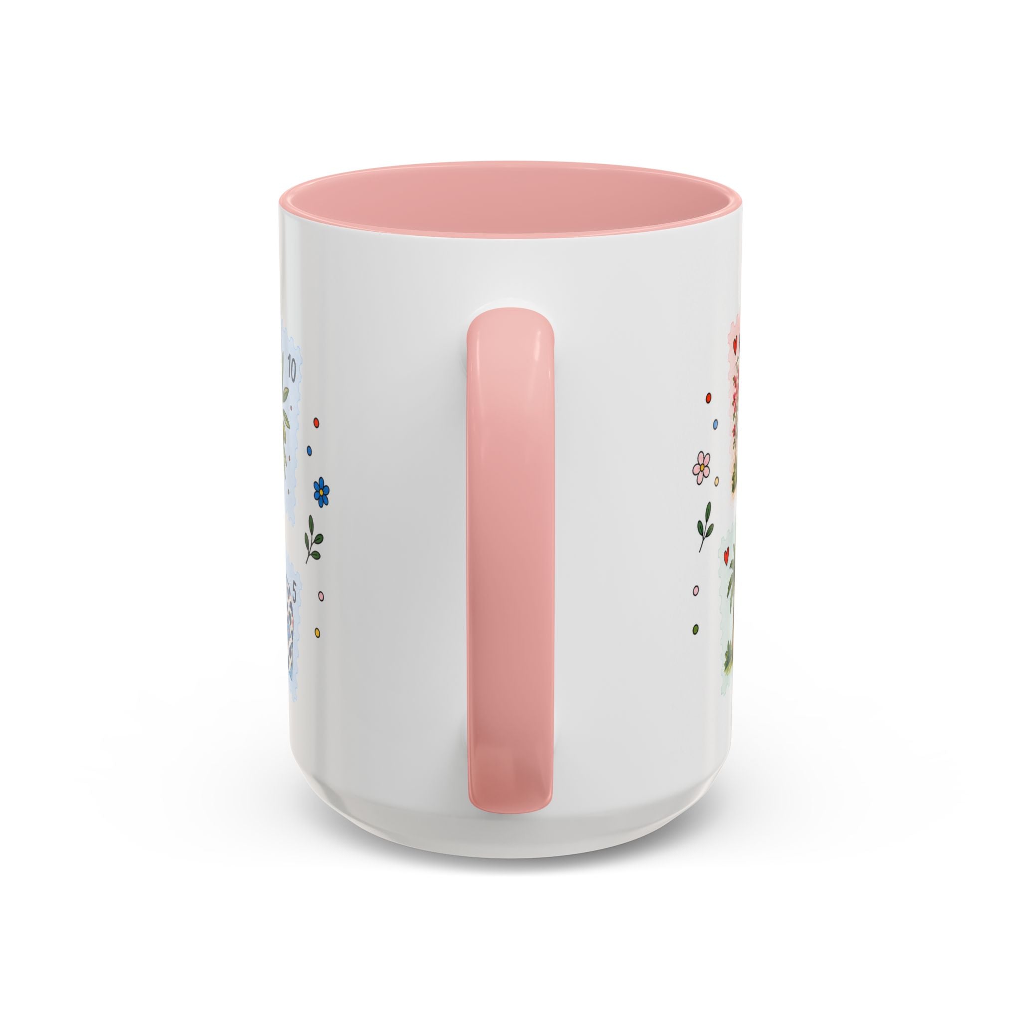 Tunis Coffee Mug | Postage Stamp Collage Mug | Travel Souvenir Accent Cup 11oz 15oz
