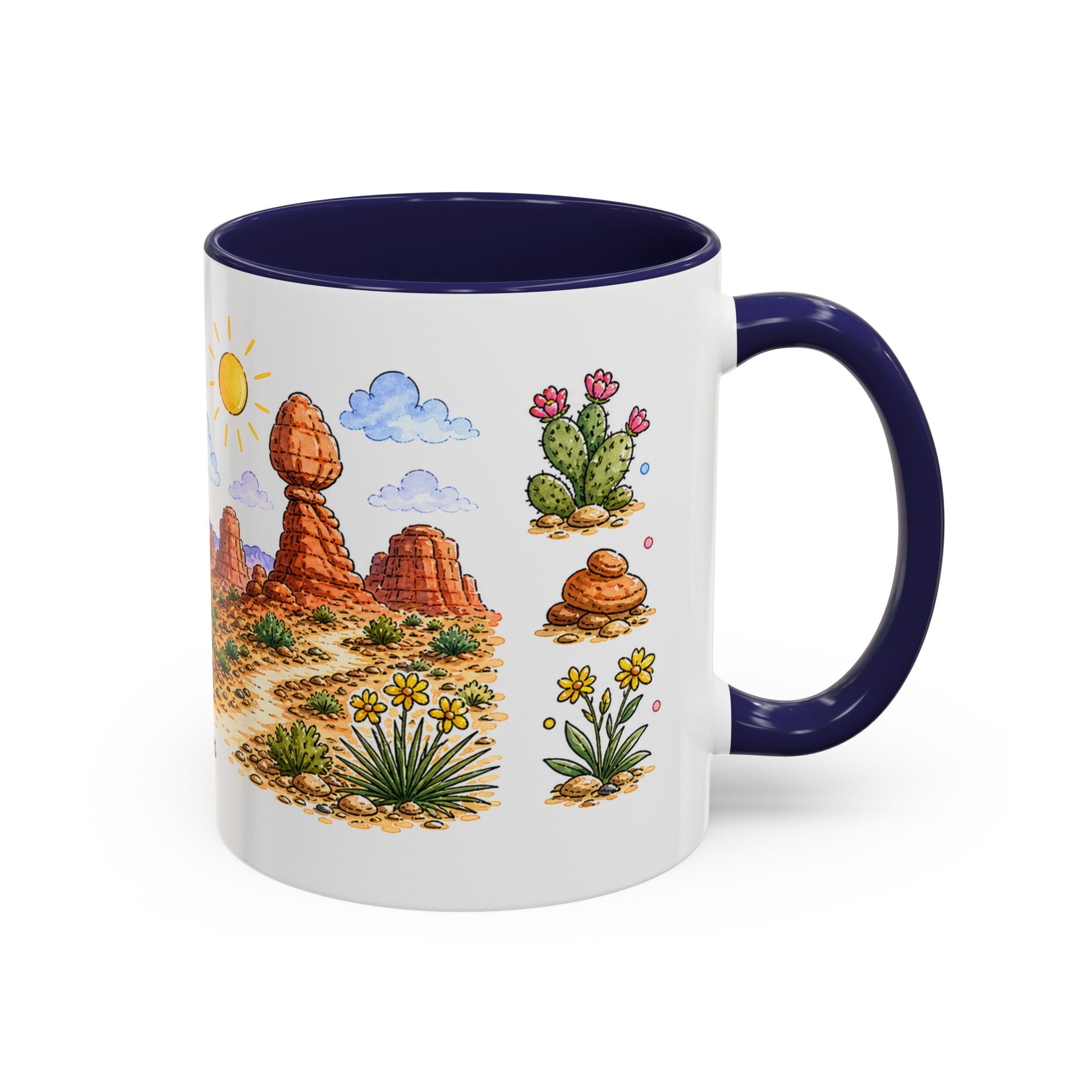 Arches National Park Mug | US Travel Souvenir Accent Coffee Mug | 11oz 15oz Ceramic Cup