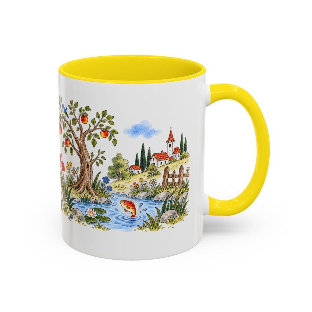 The White Snake Mug | Storybook Fairy Tale Accent Coffee Mug | EveryLegend