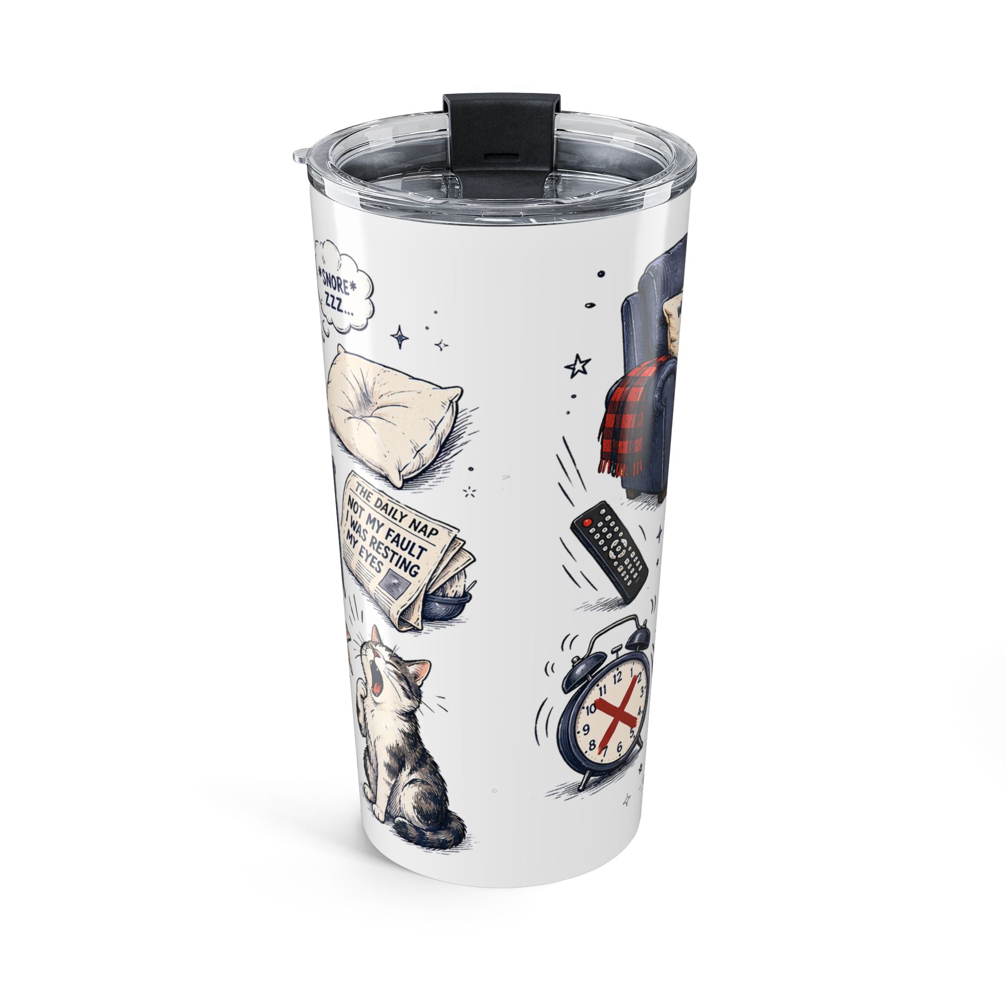Nap Champion 20oz Tumbler | Father's Day Gift for Dad | Insulated Stainless Steel Travel Cup