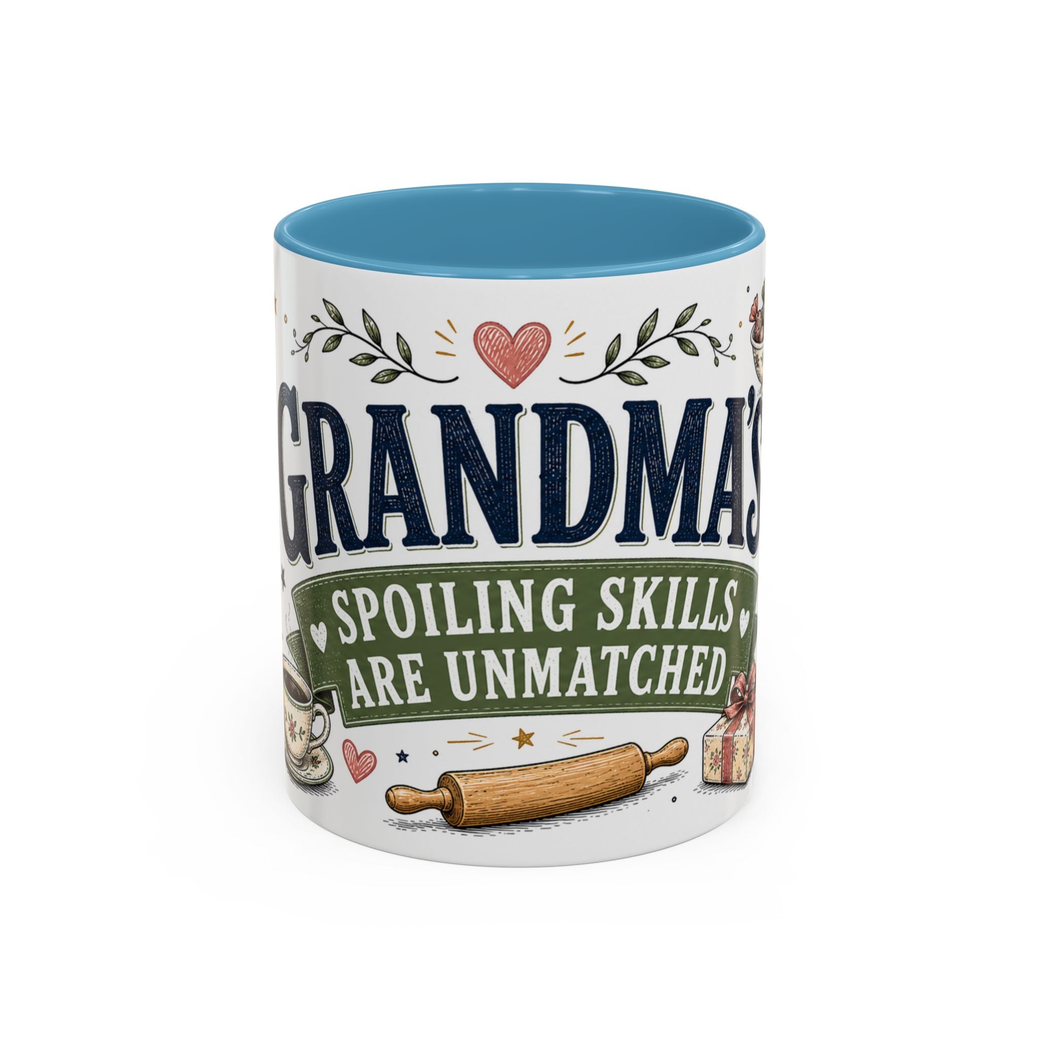 Grandma's Spoiling Skills Are Unmatched Coffee Mug | Funny Gift From Grandkids | Accent Ceramic 11oz 15oz