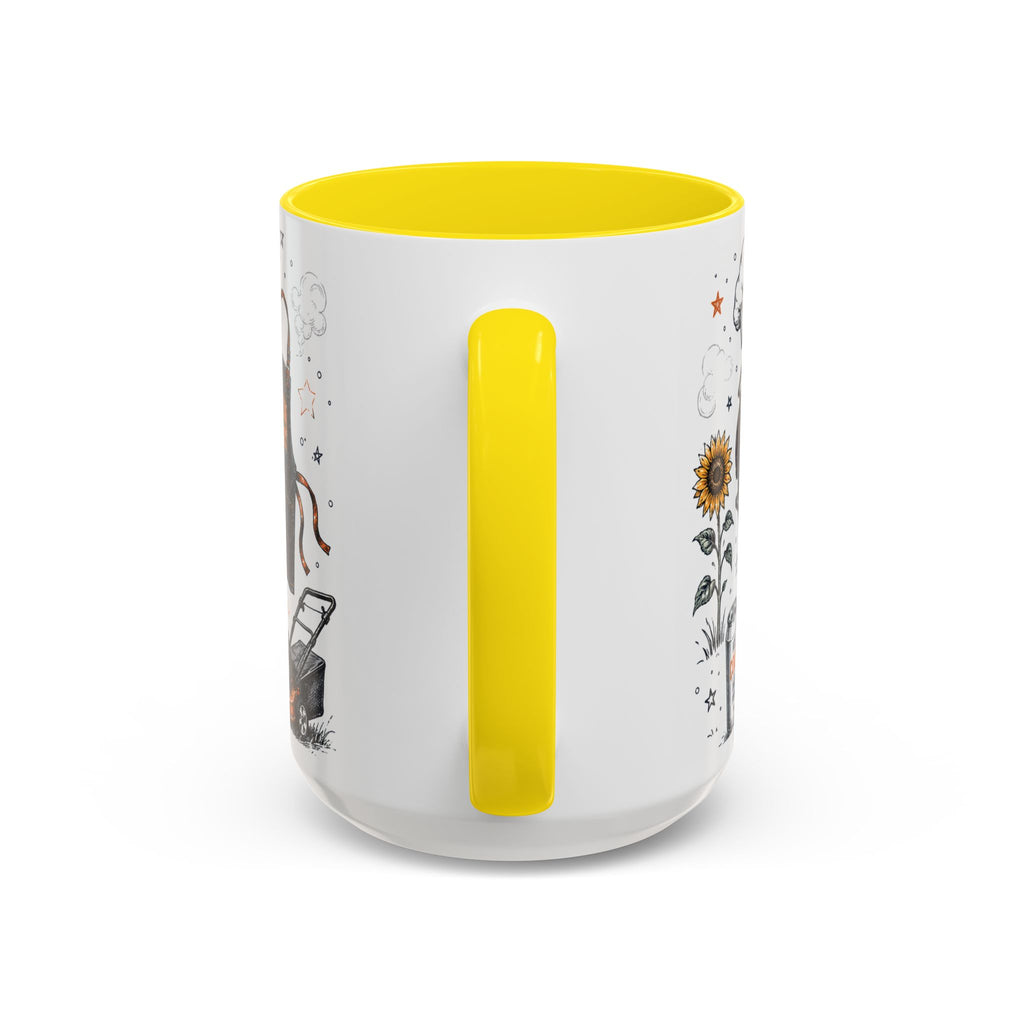 Grill Master Coffee Mug | Father's Day Gift for Dad | Accent Color Ceramic 11oz 15oz
