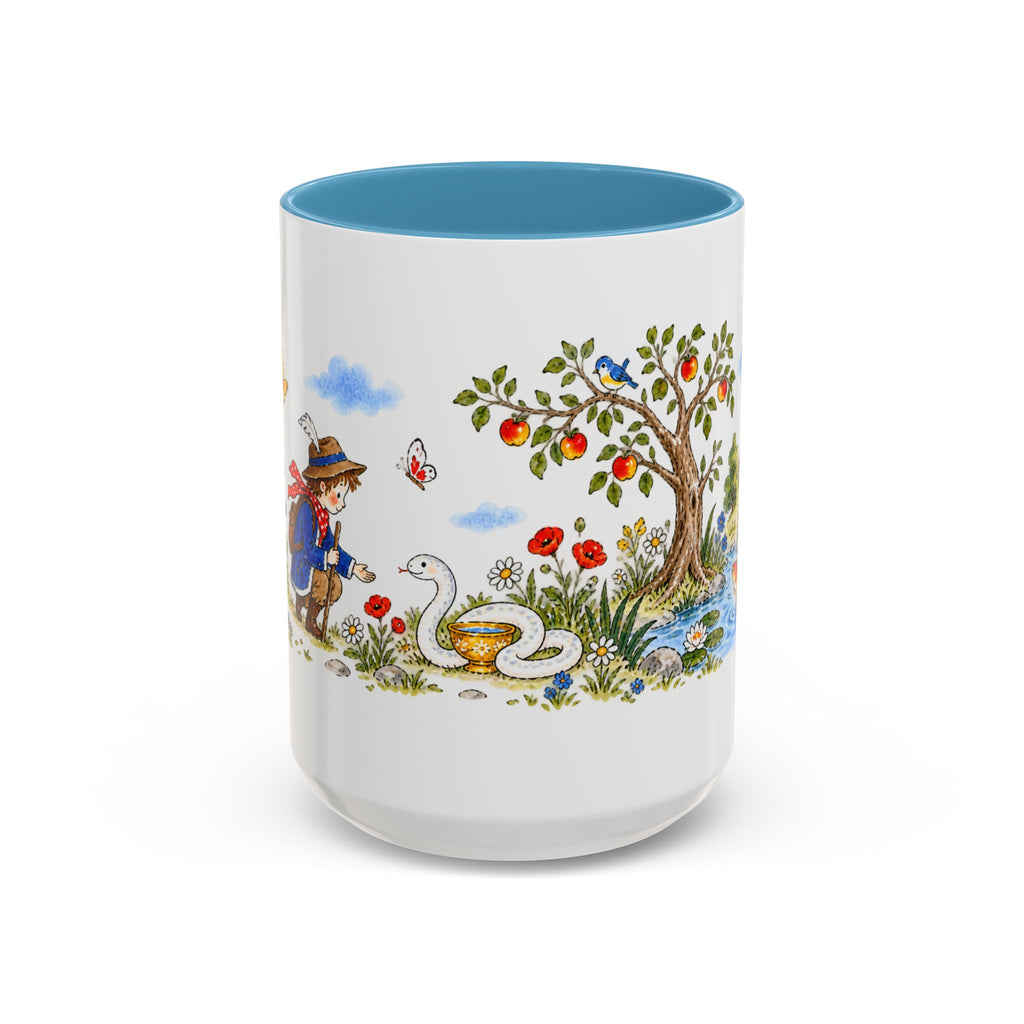 The White Snake Mug | Storybook Fairy Tale Accent Coffee Mug | EveryLegend