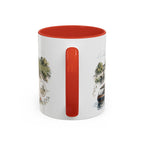 Loire Valley Mug, France Travel Souvenir, Bucket List Gift, Accent Ceramic Coffee Mug 11oz 15oz