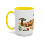 Mali Coffee Mug | Travel Souvenir Accent Mug | Country Gift Ceramic Cup 11oz 15oz