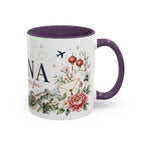 China Home Country Mug | Moving Away Gift | Long Distance Friendship | 11 oz 15 oz Accent Mug
