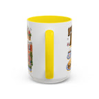 Philadelphia Illustrated Travel Mug | City Souvenir Accent Coffee Mug | 11oz 15oz Ceramic Cup