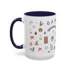 Dublin Christmas Mug | Watercolor City Souvenir, Holiday Travel Gift (11oz/15oz)