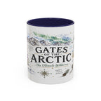 Gates of the Arctic National Park Coffee Mug | Alaska Arctic Wilderness Gift | Accent Color Ceramic 11oz 15oz