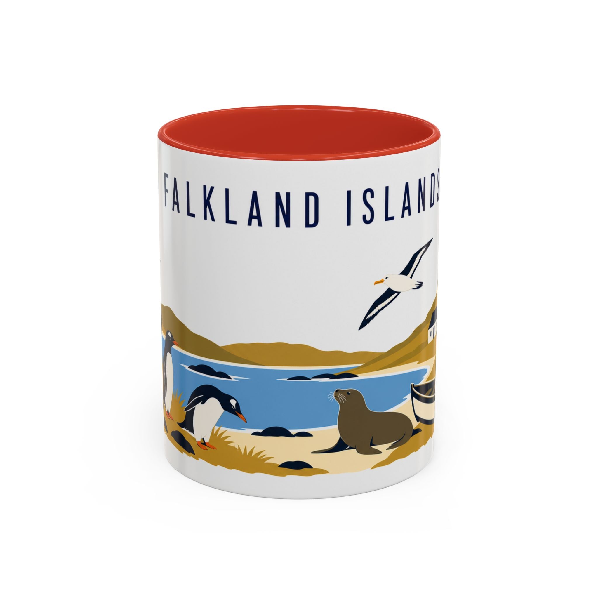 Falkland Islands Coffee Mug | Travel Souvenir Accent Mug | Country Gift Ceramic Cup 11oz 15oz