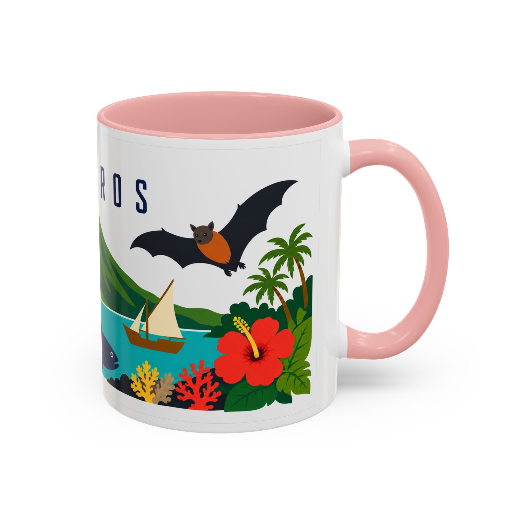 Comoros Coffee Mug | Travel Souvenir Accent Mug | Country Gift Ceramic Cup 11oz 15oz