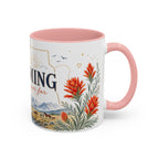 Wyoming Home State Mug | Moving Away Gift | Long Distance Friendship Coffee Cup | 11oz 15oz Accent Mug