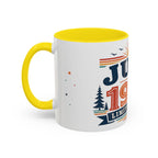 Custom Retro Birthday Mug | Personalized Month Year Gift (11oz 15oz)