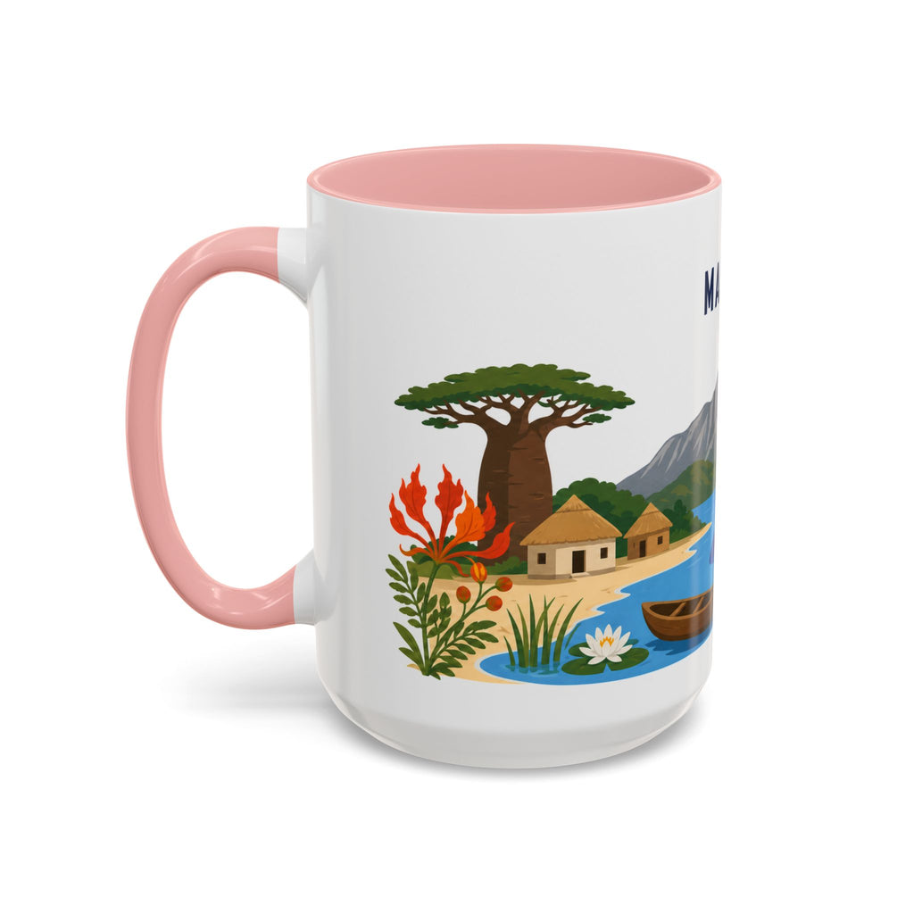 Malawi Coffee Mug | Travel Souvenir Accent Mug | Country Gift Ceramic Cup 11oz 15oz