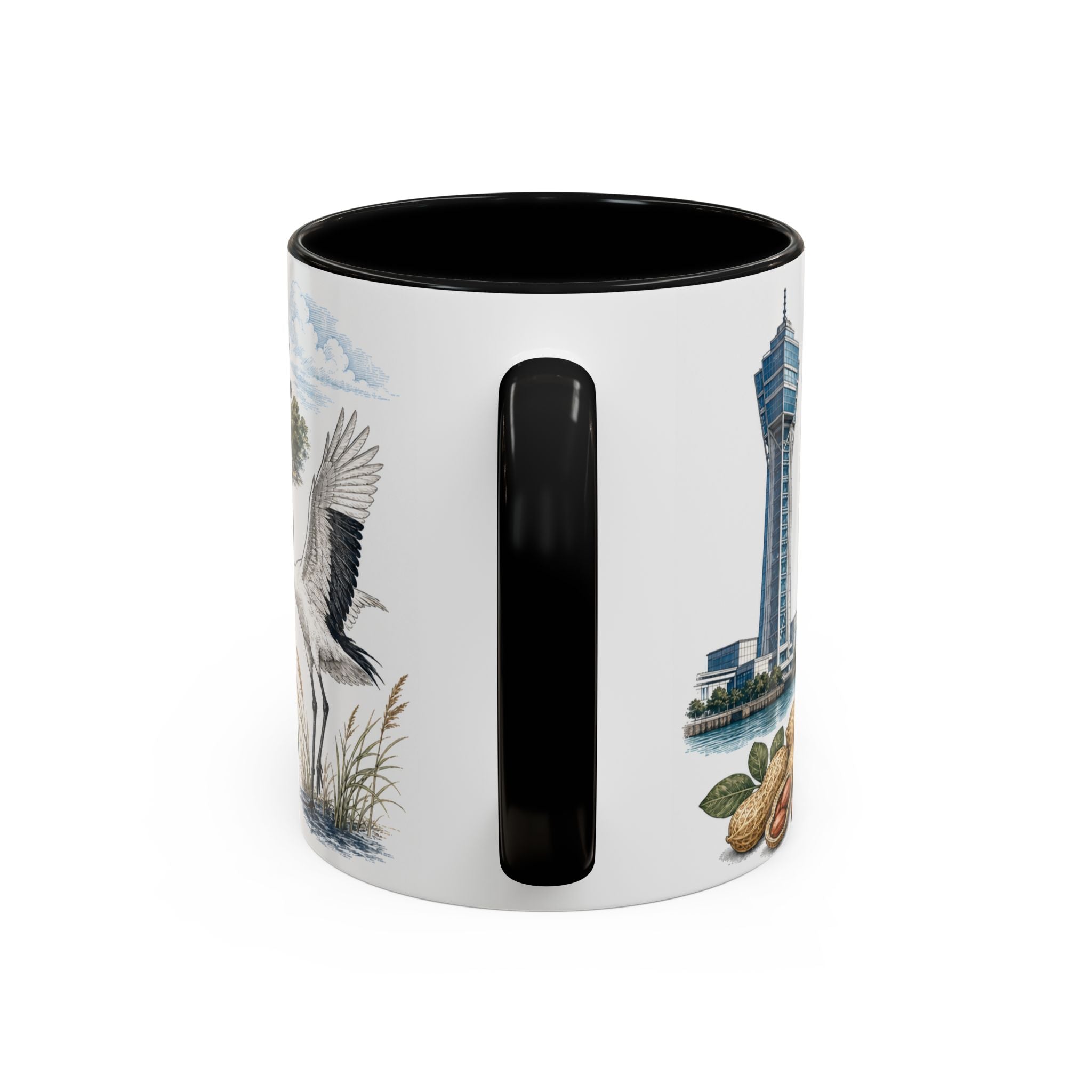 Chiba Coffee Mug | Japan Travel Souvenir | Vintage Illustrated City Gift | 11 oz 15 oz Accent Mug