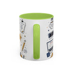 The Tassel Was Worth the Hassle Coffee Mug | Funny Graduation Gift 2026 | Accent Color Ceramic 11oz 15oz
