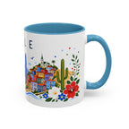 Chile Coffee Mug | Travel Souvenir Accent Mug | Place Gift Ceramic Cup 11oz 15oz