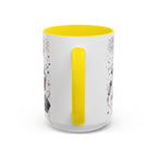 Stars and Stripes Forever Coffee Mug | Patriotic 4th of July Gift | Accent Color Ceramic 11oz 15oz
