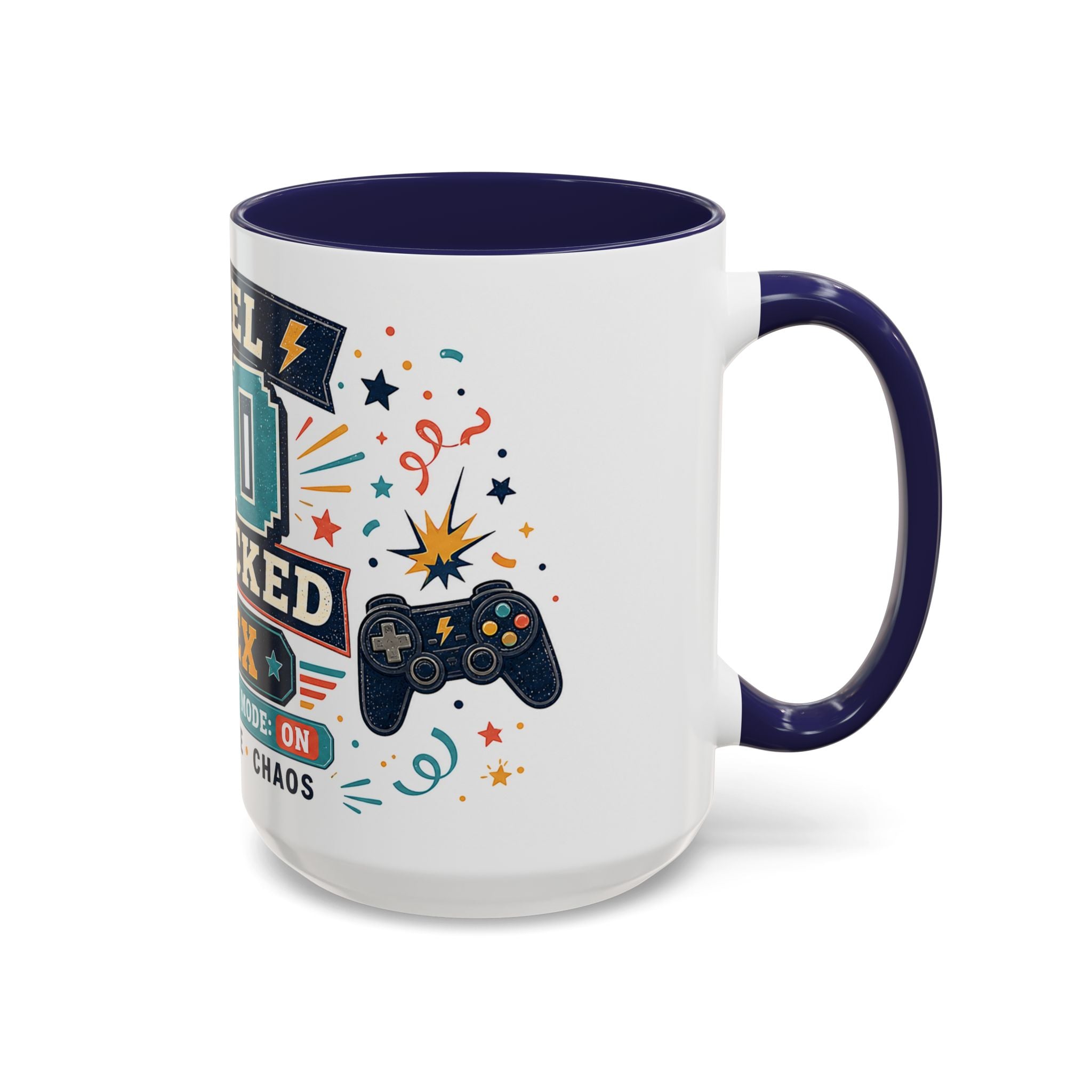 Custom Gamer Birthday Mug | Level Unlocked Name Age Coffee Cup