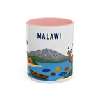 Malawi Coffee Mug | Travel Souvenir Accent Mug | Country Gift Ceramic Cup 11oz 15oz