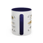 Great Sand Dunes National Park Coffee Mug | Colorado Desert Mountain Dunes Gift | Accent Color Ceramic 11oz 15oz