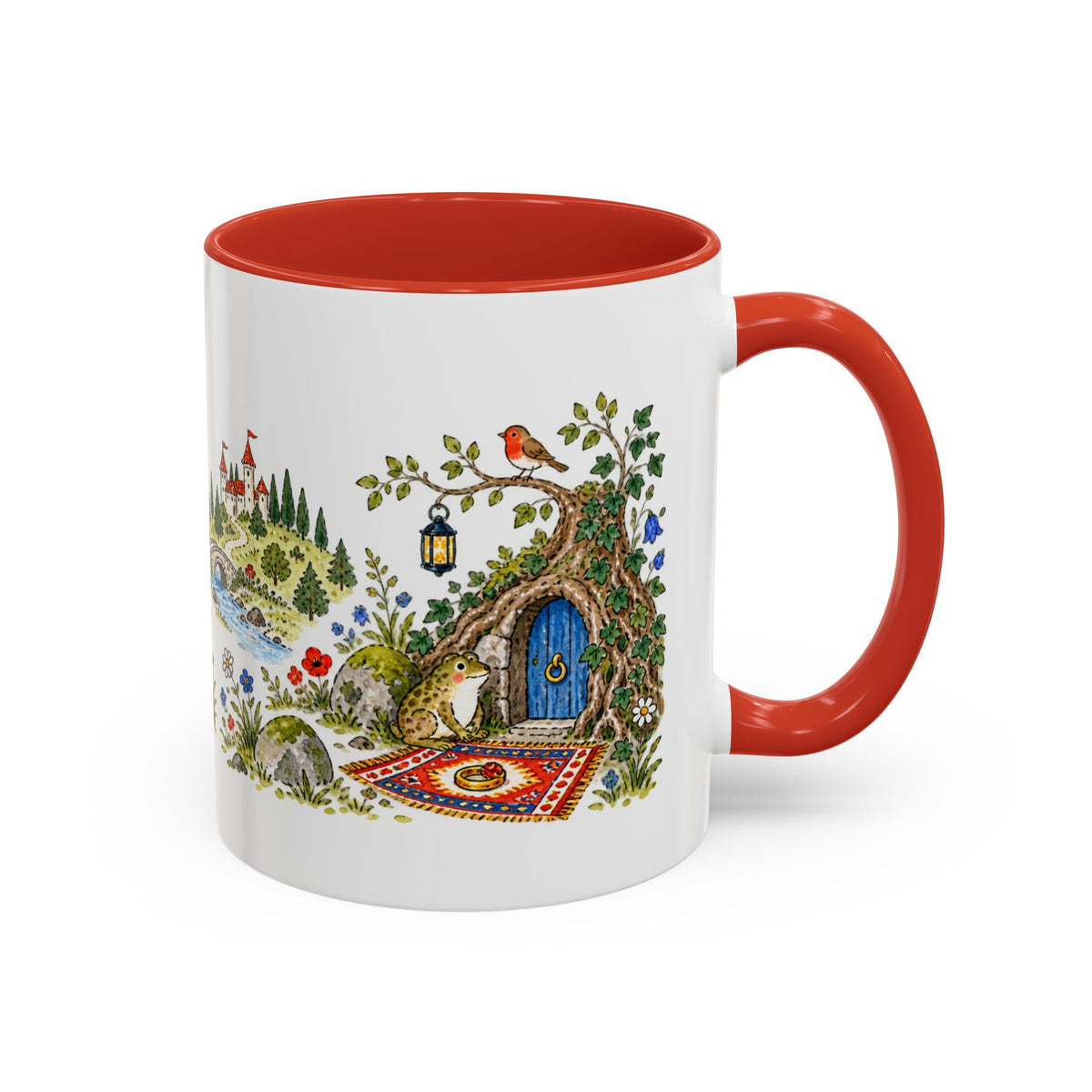 The Three Feathers Mug | Storybook Fairy Tale Accent Coffee Mug | EveryLegend