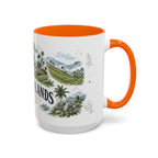 Ella Highlands Mug, Sri Lanka Travel Souvenir, Bucket List Gift, Accent Ceramic Coffee Mug 11oz 15oz