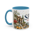 Spain Home Country Mug | Moving Away Gift | Long Distance Friendship | 11 oz 15 oz Accent Mug