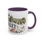 Loire Valley Mug, France Travel Souvenir, Bucket List Gift, Accent Ceramic Coffee Mug 11oz 15oz