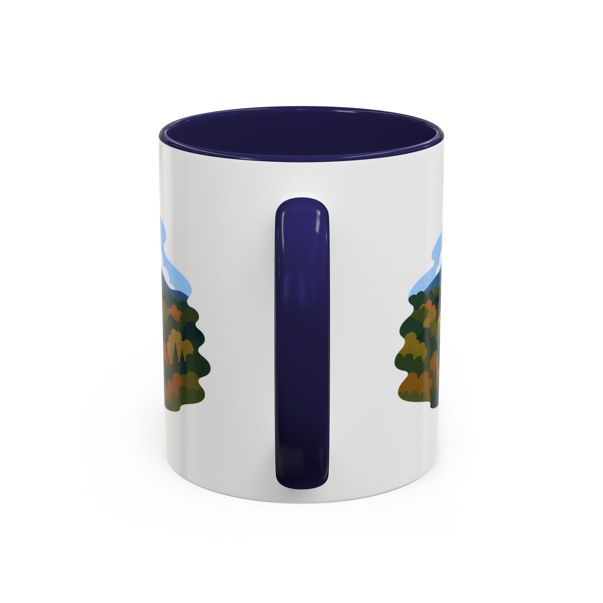 New River Gorge National Park and Preserve Coffee Mug | Solid Color Block Park Souvenir | 11oz 15oz Accent Mug