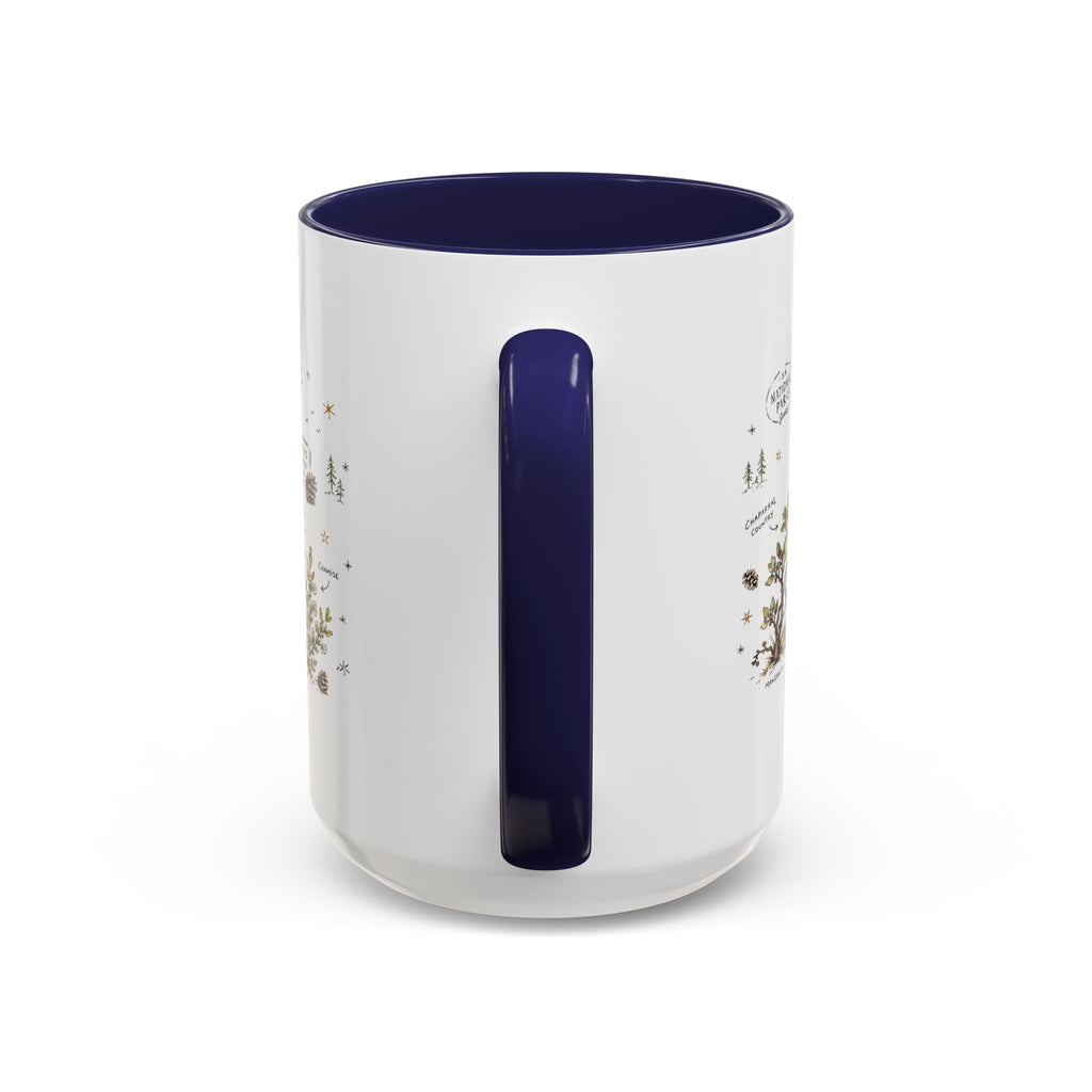 Pinnacles National Park Coffee Mug | California Rock Climbing Condor Gift | Accent Color Ceramic 11oz 15oz
